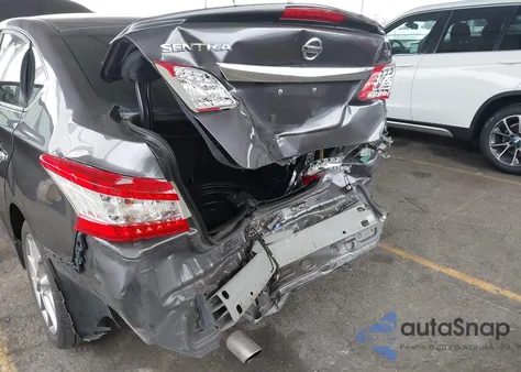 2015 Nissan Sentra Sr из США, поврежденный, VIN 3N1AB7AP6FY344842
